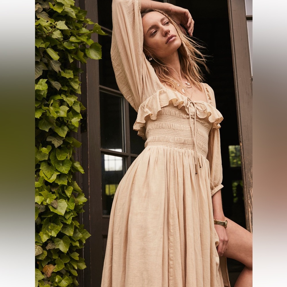 Free People Oasis Midi Dress